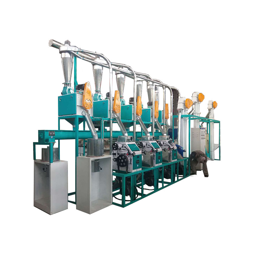 30T/24H maize grits making machine  Commercial Maize Flour Milling Machine