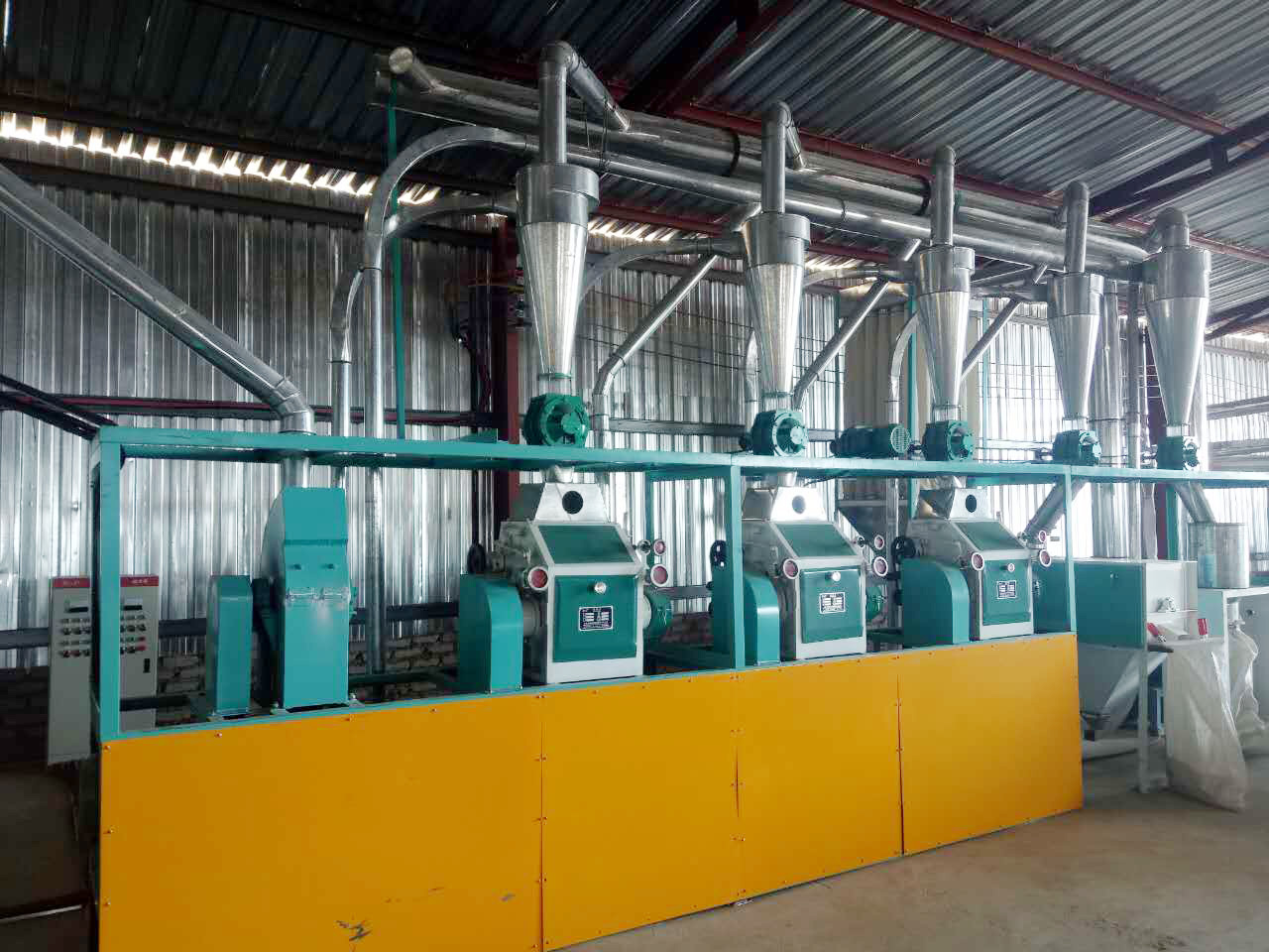  20ton per 24hours wheat flour mill