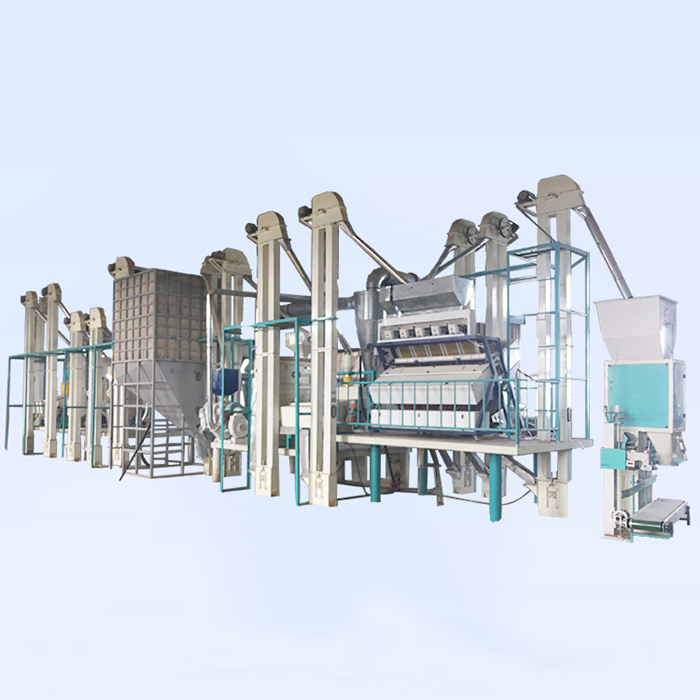100-150T/24h rice milling machine