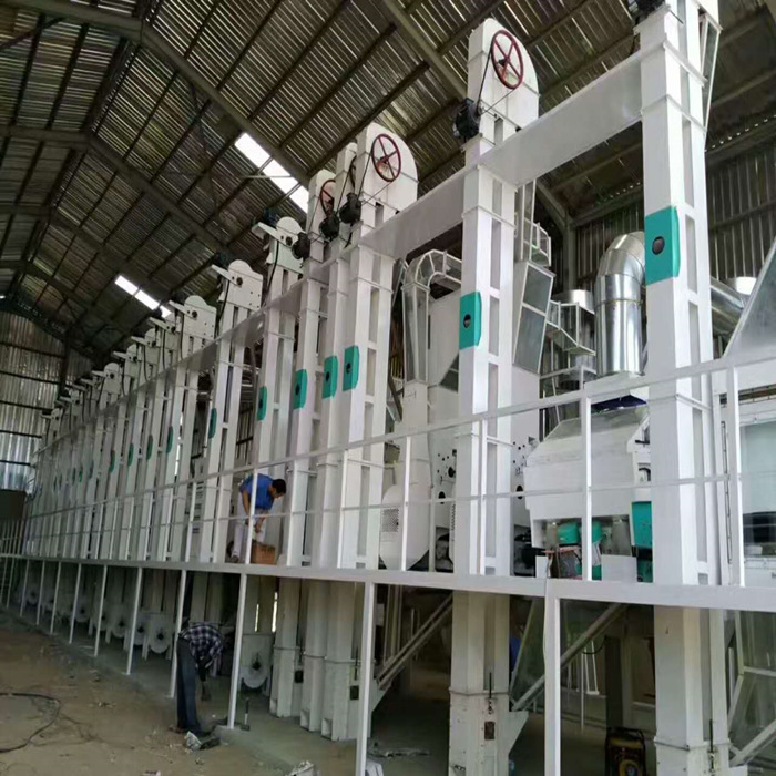 80-100T/24h rice milling machine